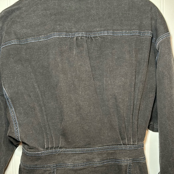 Free people denim midi dress - Picture 3 of 4